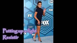 Lea Michele - Tornado lyrics traducida