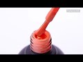 Гель-лак Lukum Pantone № 186 (оранжевый, эмаль), 10 мл