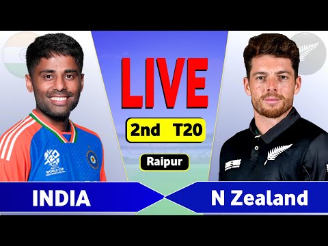 India vs New Zealand 2nd T20 Live | NZ vs IND Live Cricket Score & Commentary