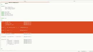 Compiler Construction: Creating Syntax Analyzer Using Bison