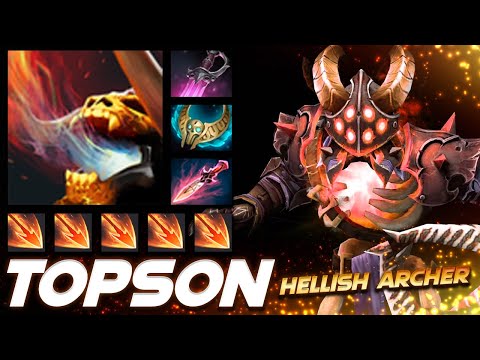 Topson Clinkz Hell Archer - Dota 2 Pro Gameplay [Watch & Learn]