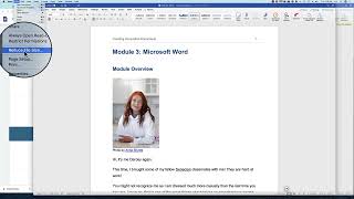 Finding Document Properties in Microsoft Word Using a Mac