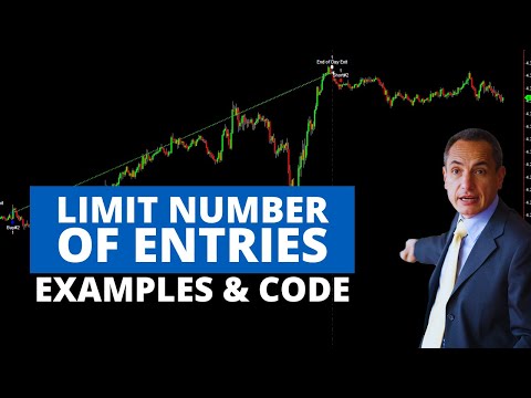 Tricks to Limit the Number of Entries of Your Trading Systems – Examples & Code