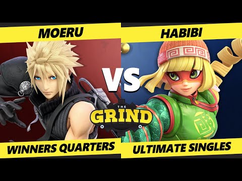 The Grind 299 Winners Quarters - Moeru ~ (Cloud) Vs. Habibi (Min Min) Smash Ultimate - SSBU