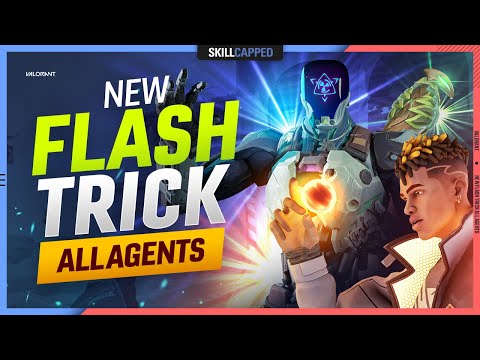 The NEW Flash Trick You Can Use on ALL AGENTS - Valorant Tips, Tricks, and Guides