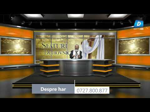 SFATURI DUHOVNICEȘTI - DESPRE HAR cu Părintele V. Berechet | 31 Octombrie  2023