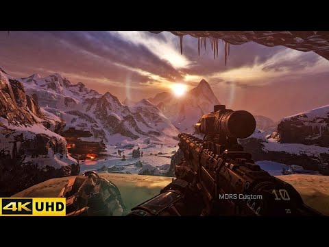 Antarctica Chemical Cargo Operation - Advanced Warfare - 4K