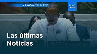 Últimas noticias | 08 noviembre 2025 - Mañana