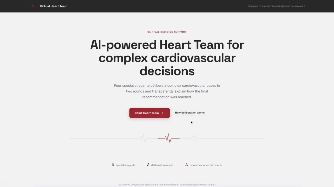 Virtual Heart Team project preview