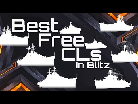 Best Free Light Cruisers in World of Warships Blitz