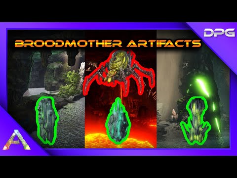 All Broodmother Artifact Caves - ARK: Survival Evolved - The Island