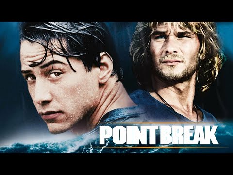 Point Break (1991) Full Movie Review | Patrick Swayze, Keanu Reeves & Gary Busey | Review & Facts