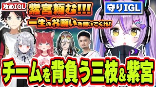 チームの厳しい現状にIGLを背負う決意をする熱すぎる三枝明那と紫宮るな【紫宮るな/白那しずく/三枝明那/赤見かるび/日裏クロ/Tonbo/ぶいすぽっ！/切り抜き】