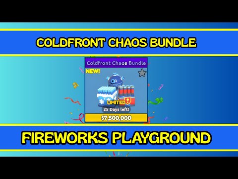 Coldfront Chaos Bundle - Fireworks Playground Roblox