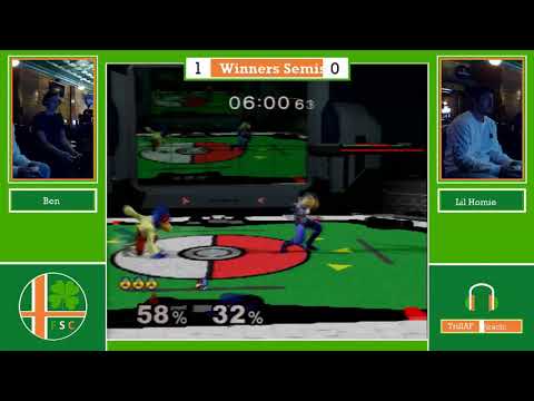 [Melee Singles WSF] Ben(Sheik) vs Lil Homie(Falco) [Four Stock Clover XIII]