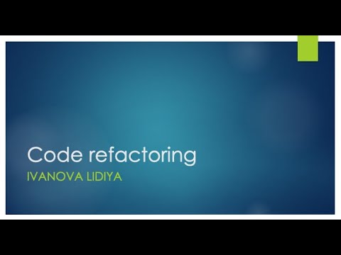 Code Refactoring Bad Code 2