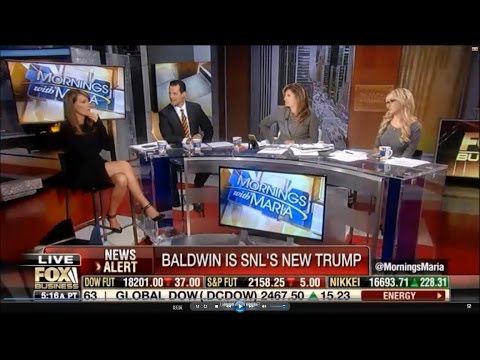 09-29-16 Kat Timpf on Mornings with Maria - Baldwin Is SNL's New Trump