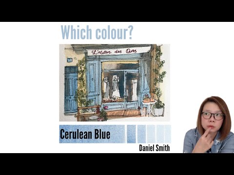 Let's talk about Cerulean Blue from Daniel Smith