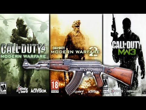 AK-47 Weapon Evolution In The Modern Warfare Series...