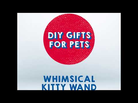 DIY Gifts for Pets: Make a Whimsical Kitty Wand