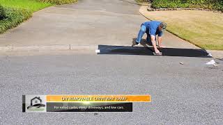DIY Curb Ramp - How To Make A Removable Driveway Ramp For Lowered Cars