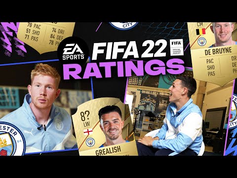 Zina is not faster than me! | FIFA22 Ratings! | KDB & FODEN