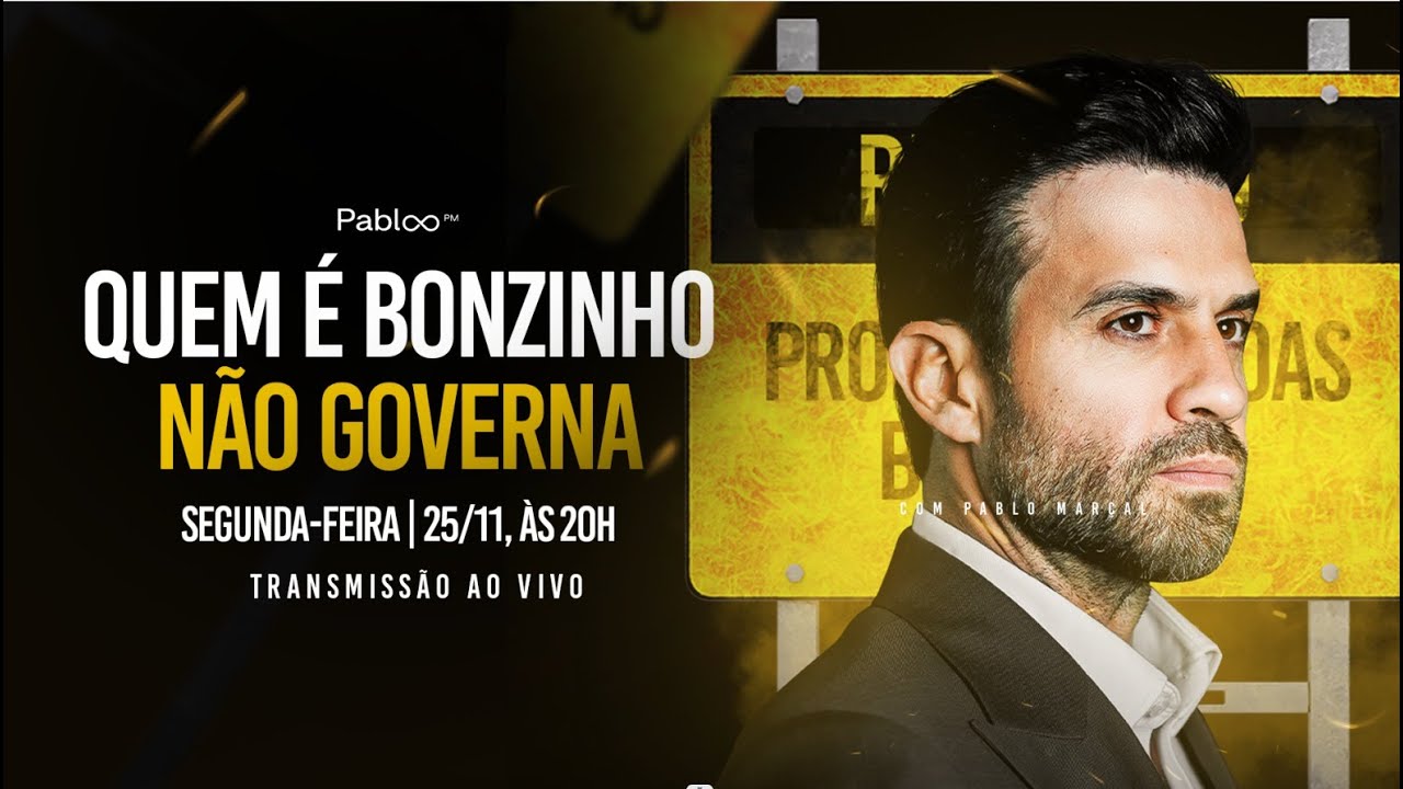 Quem é bonzinho não Governa | Segunda, 25/11 às 20h