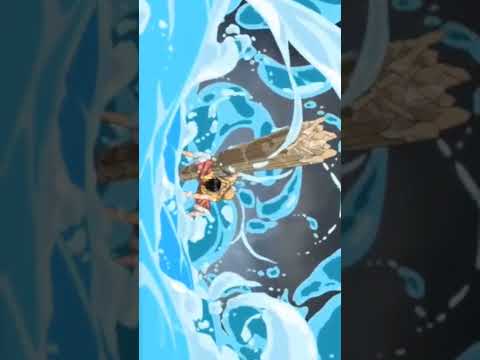 Luffy entrence in marine ford#anime #luffy #animeedits