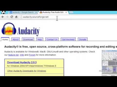 comment installer audacity