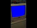 Putting An Orange Nickelodeon VHS Tape In A Sony VCR