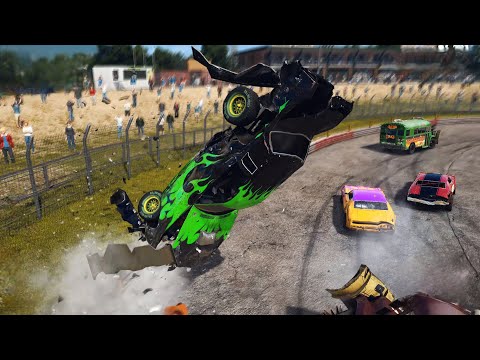 Wreckfest - Crash Compilation #47