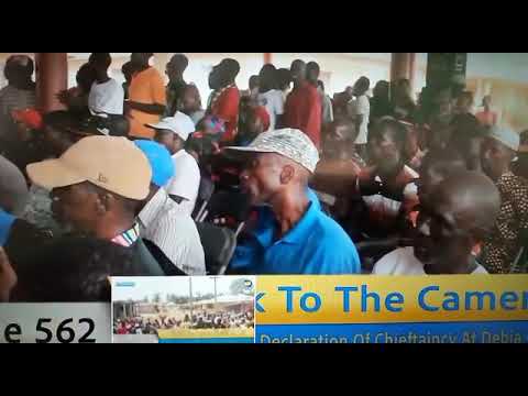 Mr.Hassan Lama Bundu (A Candidate of recent Paramount Chief Elections in Dibia Chiefdom..Gbinti)