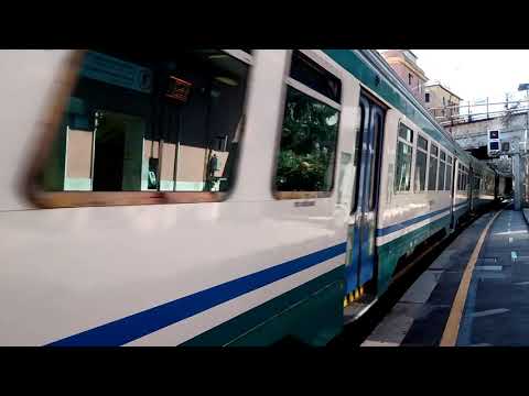 Train in transit Genova Voltri