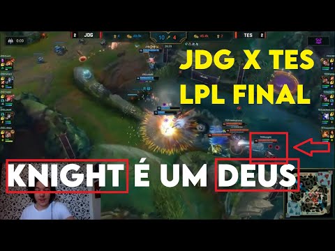 KNIGHT MELHOR DE TODOS | JDG x TES | Análise da FINAL da LPL Summer 2020