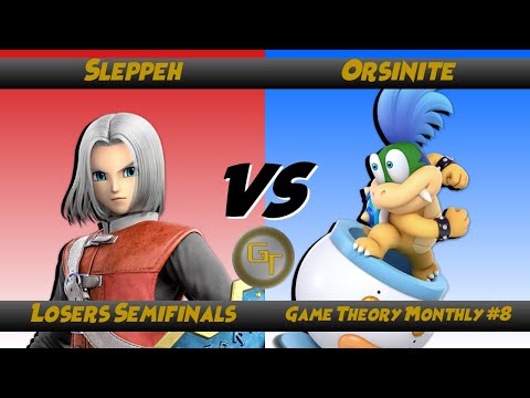 Game Theory Monthly#8 Losers Semi - Sleppeh (Hero) Vs. Orsinite (Bowser Jr.)