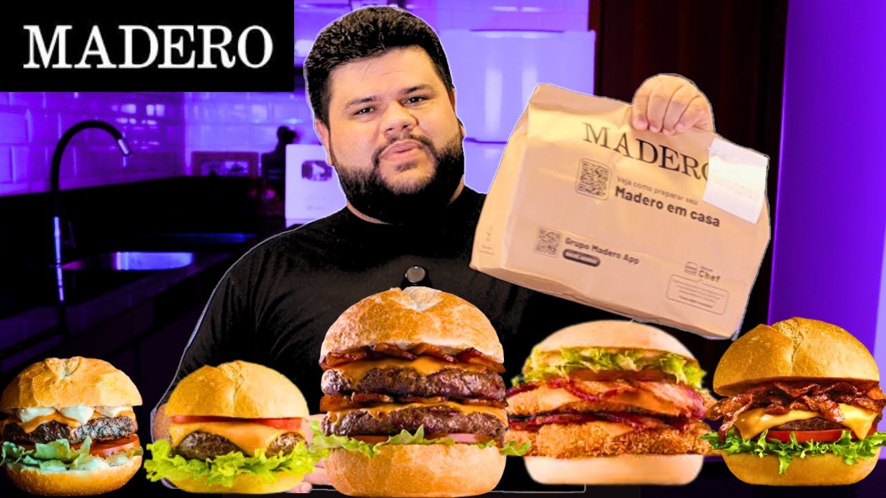 Comprei todos os Hambúrgueres do Madero!