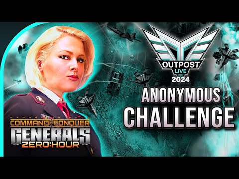 Outpost Live 2024 Fundraiser: $140 Anonymous FFA Challenge | C&C Generals Zero Hour