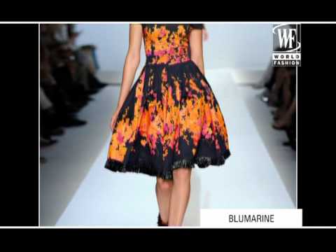 blumarine spring-summer 2012  look book