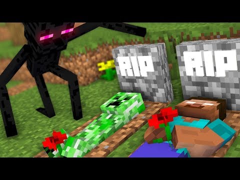 MONSTER SCHOOL : ENDERMAN BECAME VILLAIN - RIP HEROBRINE, CREEPER