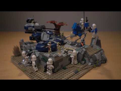 The 501st Legion vs. AAT | LEGO Star Wars MOC