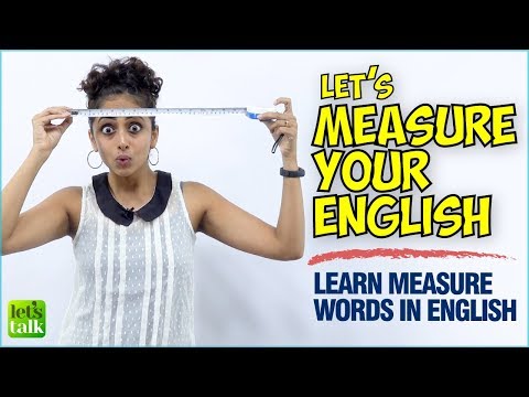 English Speaking Lesson - Learn Measure Words | Improve Your English Vocabulary | Speak Fluently