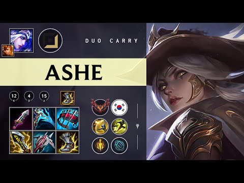 Ashe ADC vs Samira - KR Grandmaster Patch 26.01