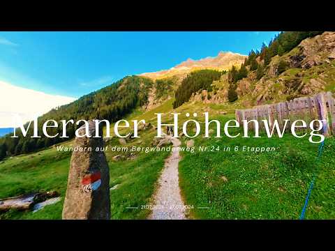 Meraner Höhenweg Etappe 1 Schutzhütte Nasereit  - Untervernatschhof