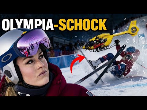 Olympia-Schock: Lindsey Vonn geht brutal zu Boden