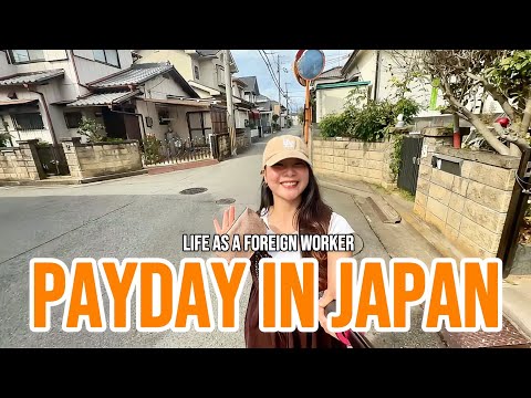 Life as a Foreign Worker: Payday In Japan| Google AdSense PIN Arrived!| 100 Yen Shop Grocery Haul