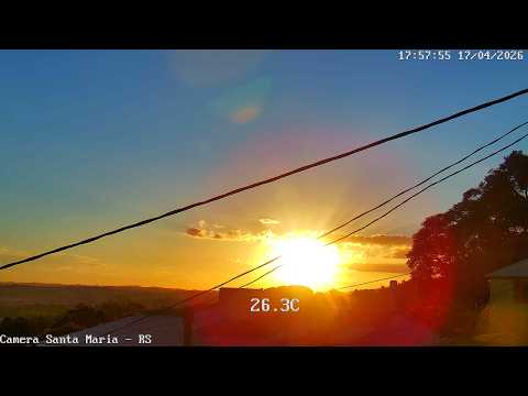 [LIVE] AO VIVO Santa Maria RS - Veja Tempo Região Central Rio Grande do Sul com Escuta Aerea