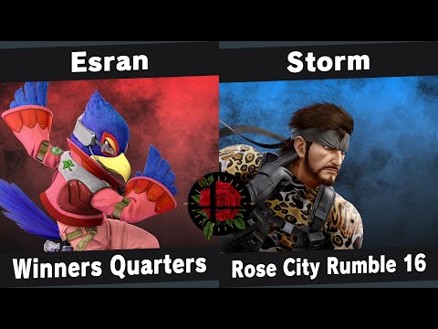 RCR 16 Winners Quarters - Esran (Falco) vs Storm (Snake) - Smash Ultimate