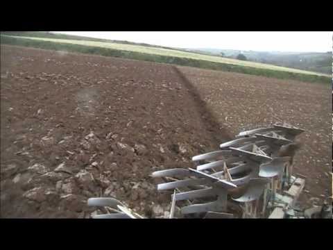 Valtra ploughing