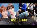WayV Sasaengs - YangYang Pushed, Ten Falls #ProtectWayV