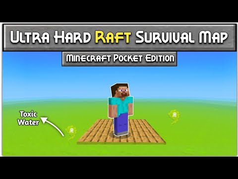 Ultra Hard Raft Survival Map For Mcpe 1.19 | Best Map For Mcpe 1.19 | Devay Gaming